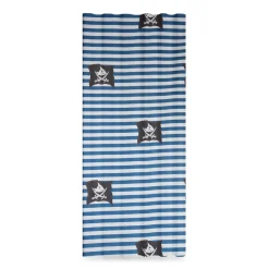Villa Coppenrath Capt´n Sharky Dekostoff Baumwollstoff Gardinenstoff Meterware Streifen Piratenflagge blau weiß 140cm