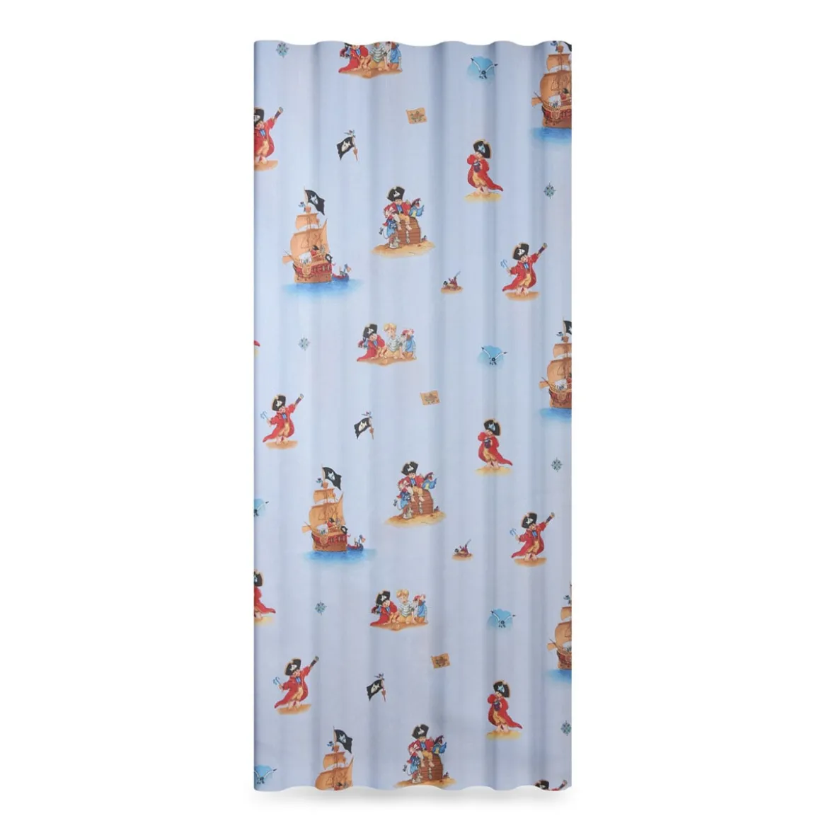 Villa Coppenrath Capt´n Sharky Dekostoff Baumwollstoff Gardinenstoff Meterware blau 140cm