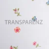 Villa Coppenrath Gardinenstoff Voile weiß Blumen Schmetterlinge 290 cm