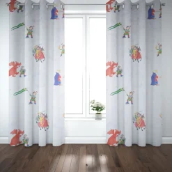 Villa Coppenrath Ritter Vincelot Dekostoff Baumwollstoff Gardinenstoff Meterware weiß 140cm