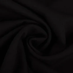 Viskose Romanit Jersey Punta Royal einfarbig schwarz 1,5m Breite