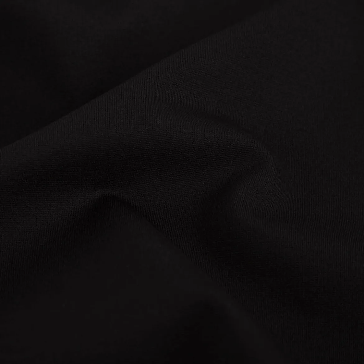 Viskose Romanit Jersey Punta Royal einfarbig schwarz 1,5m Breite
