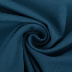 Viskose Romanit Jersey Punta Royal einfarbig petrol blau 1,5m Breite