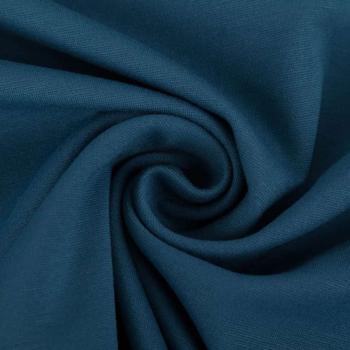 Viskose Romanit Jersey Punta Royal einfarbig petrol blau 1,5m Breite