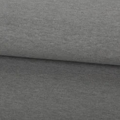 Viskose Romanit Jersey Punta Royal einfarbig grau meliert 1,5m Breite
