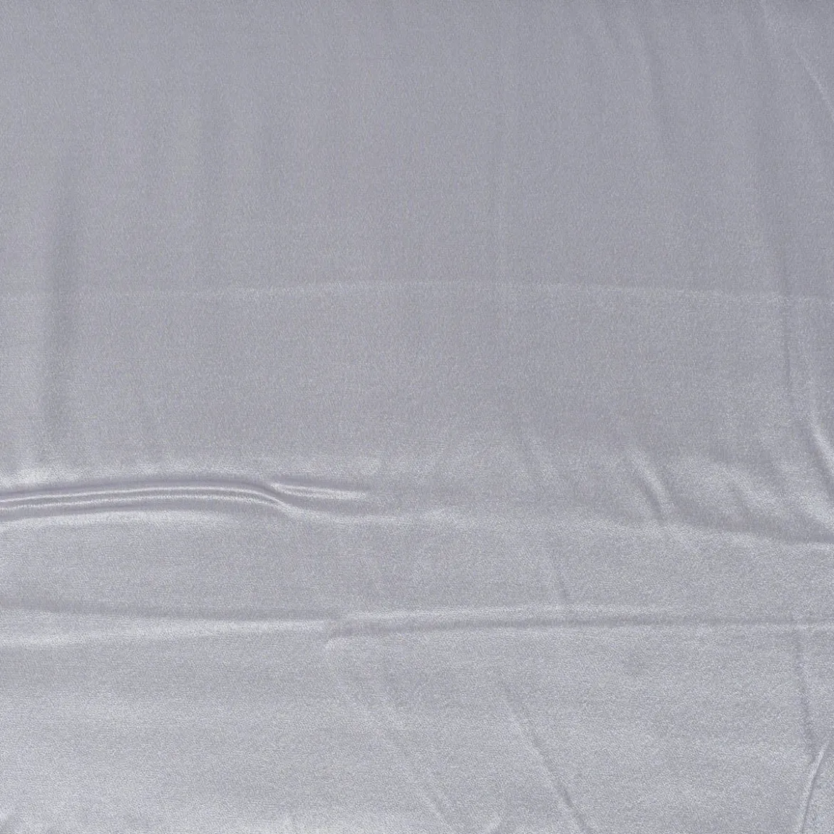 Viskose Stoff CV Satin einfarbig silbergrau 1,43m Breite