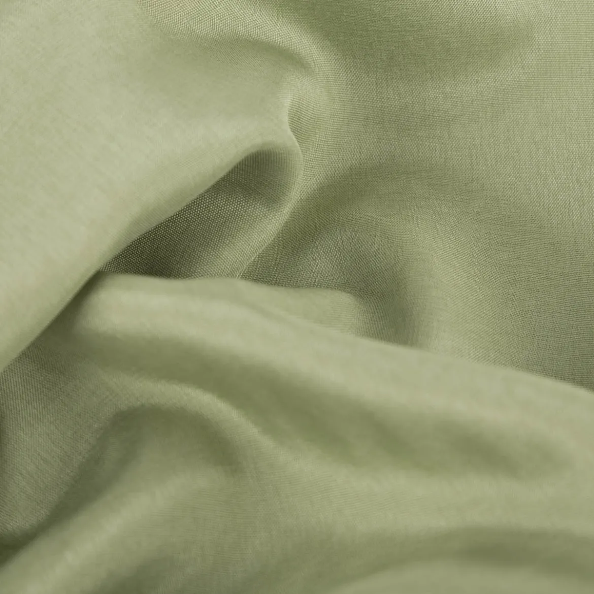 Viskose Stoff Futterstoff Neva Viscon Meterware uni hell grün 1,40m Breite