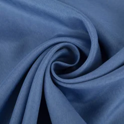 Viskose Stoff Futterstoff Neva Viscon Meterware uni blau 1,40m Breite
