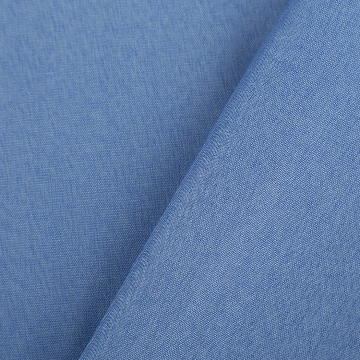 Viskose Stoff Futterstoff Neva Viscon Meterware uni blau 1,40m Breite