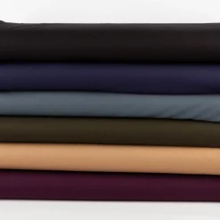 Viskose Stoff Piqué Doppelgewebe Uni Camel 150 cm breit