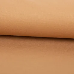 Viskose Stoff Piqué Doppelgewebe Uni Camel 150 cm breit