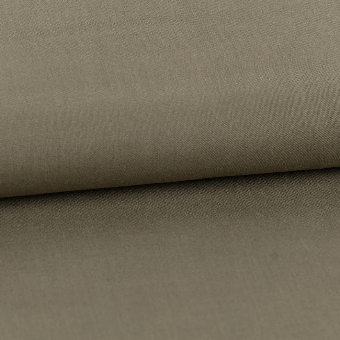 Viskose Stoff Radiance Meterware für Bekleidung uni rauch grün 1,40m Breite