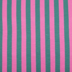 Viskose Stoff Slub Jersey Happy Stripes by Cherry Picking pink grün von Swafing 1,60m Breite