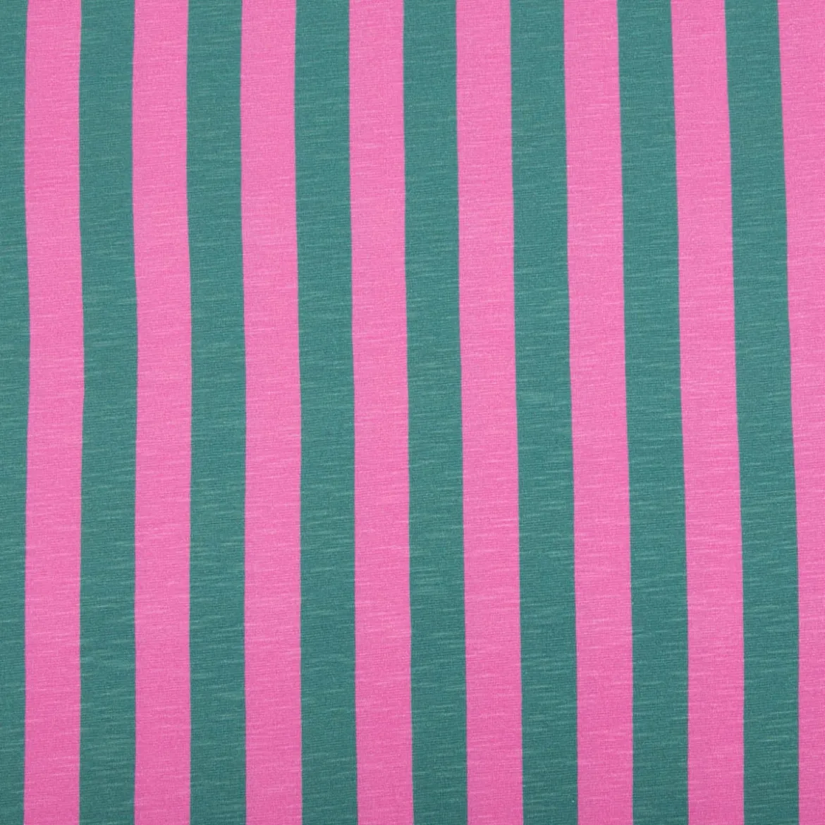 Viskose Stoff Slub Jersey Happy Stripes by Cherry Picking pink grün von Swafing 1,60m Breite