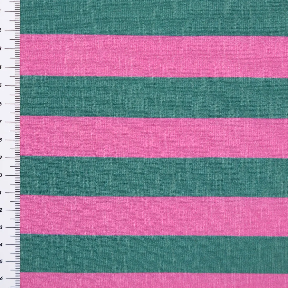 Viskose Stoff Slub Jersey Happy Stripes by Cherry Picking pink grün von Swafing 1,60m Breite