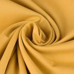 Viskose Stoff Stretch Rosella uni curry gelb 1,40m Breite