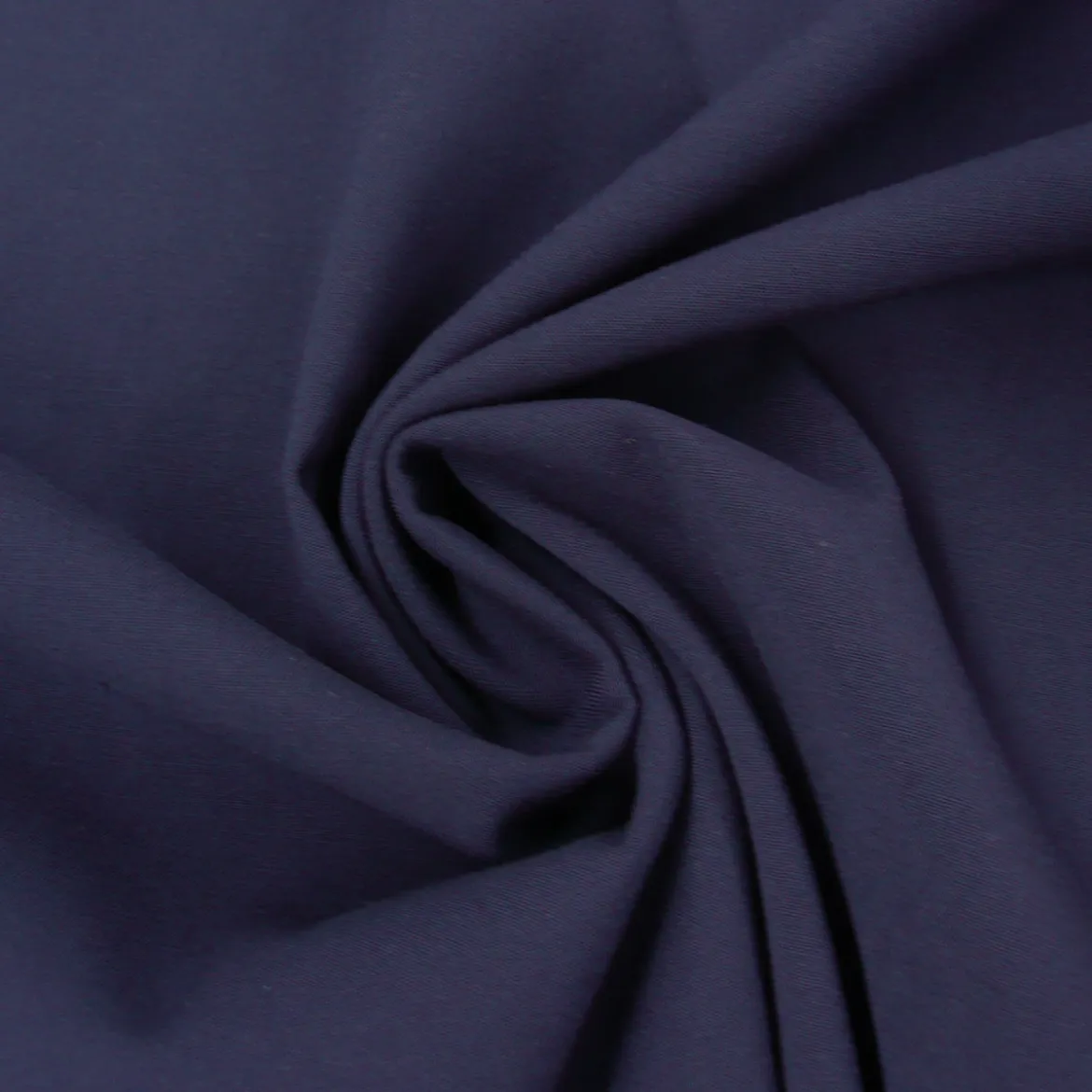 Viskose Stoff Stretch Rosella uni dunkelblau 1,40m Breite