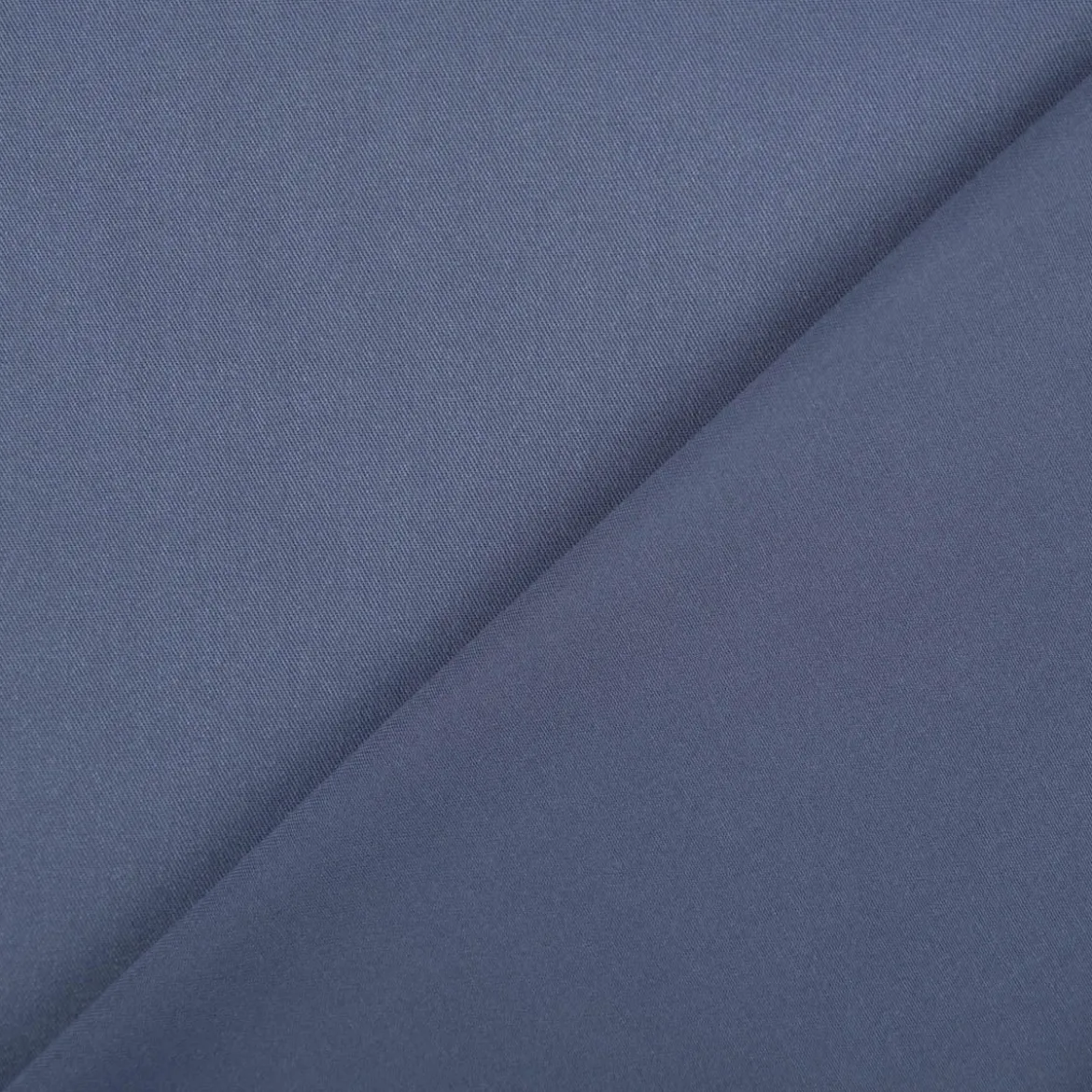 Viskose Stoff Stretch Viskosejersey Rosella uni jeansblau 1,40m Breite