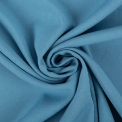 Viskose Stoff Stretch Viskosejersey Rosella uni blau 1,40m Breite