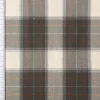 Viskose Stoff Tartan Muster Schottenkaro kariert beige grün rot 1,4m Breite