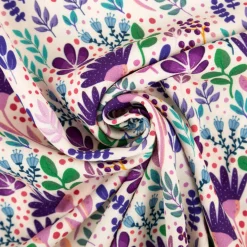 Viskose Stoff Webware In Full Bloom by Emjo-Design von Swafing natur bunt 1,50m Breite