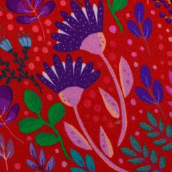 Viskose Stoff Webware In Full Bloom by Emjo-Design von Swafing rot bunt 1,50m Breite