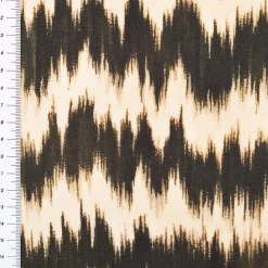 Viskose Stoff Webware Jill abstrakt schwarz beige von Swafing 1,35m Breite