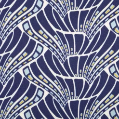Viskose Stoff Webware Vienna Coral by Bienvenido Colorido von Swafing blau 1,50m Breite