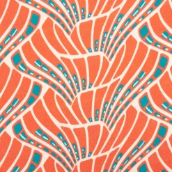 Viskose Stoff Webware Vienna Coral by Bienvenido Colorido von Swafing koralle 1,50m Breitevienna