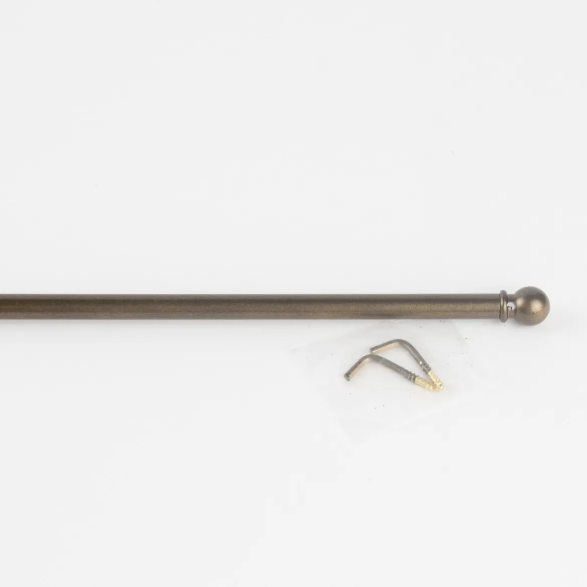 Vitragenstange Bistrostange Jubi bronziert Ø7mm 85-120cm