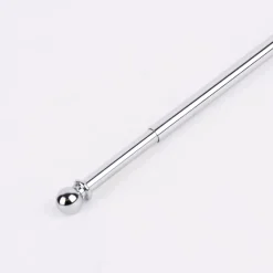 Vitragenstange Jubi Chrom silberfarbig ausziehbar 40-60cm