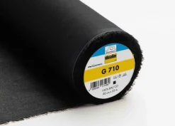 Vlieseline Nessel Einlage G710 schwarz 90cm Breite