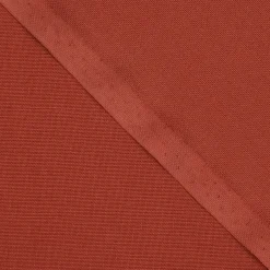 Vorhang aus Canvas einfarbig terrakotta 245cm oder Wunschlänge von SCHÖNER LEBEN.