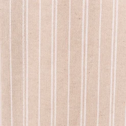 Vorhang Basic Stripe Streifen Leinenlook natur weiß in 245cm oder Wunschlänge von SCHÖNER LEBEN.