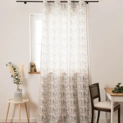 Vorhang Baumwolle Denise Soft Aquarell Streifen pastell lila in 245cm oder Wunschlänge von SCHÖNER LEBEN.