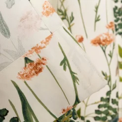 Vorhang Gardenia Blush mit Smok-Schlaufenband 245x130cm (HxB) oder Wunschmaß von SCHÖNER LEBEN.