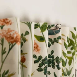 Vorhang Gardenia Blush mit Smok-Schlaufenband 245x130cm (HxB) oder Wunschmaß von SCHÖNER LEBEN.