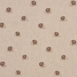 Vorhang Hedgehog Igel natur braun 245cm oder Wunschlänge von SCHÖNER LEBEN.