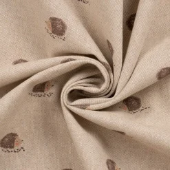 Vorhang Hedgehog Igel natur braun 245cm oder Wunschlänge von SCHÖNER LEBEN.