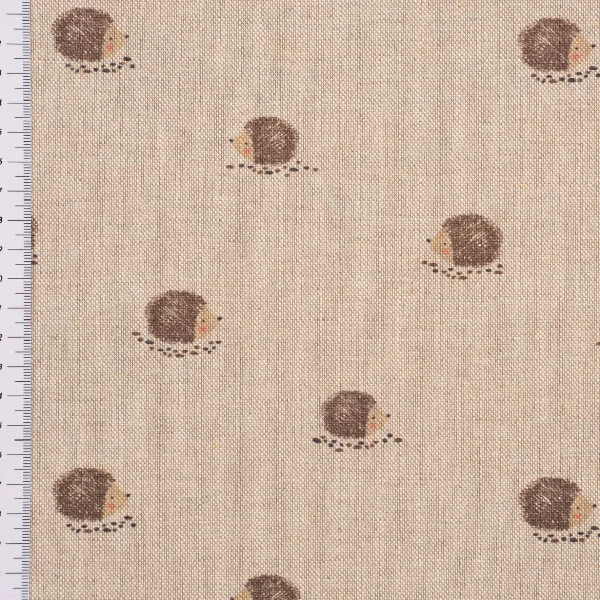 Vorhang Hedgehog Igel natur braun 245cm oder Wunschlänge von SCHÖNER LEBEN.