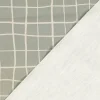 Vorhang Marloes5 Gitter Karo grau weiß 245cm oder Wunschlänge von SCHÖNER LEBEN.