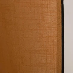 Vorhang mit Ösen Helios Baumwolle mit blickdichter Leinenstruktur camel 140x260cm