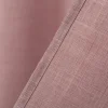 Vorhang mit Ösen Leinenstruktur rosa 140x280cm