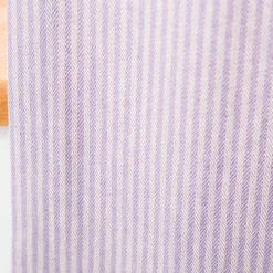 Vorhang mit Smok-Schlaufenband Dobby Streifen lila beige in 245cm oder Wunschlänge von SCHÖNER LEBEN.