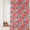 Vorhang Samtvorhang Antonella Blüten mit Smok-Schlaufenband 245x130cm (HxB) oder Wunschmaß von SCHÖNER LEBEN.