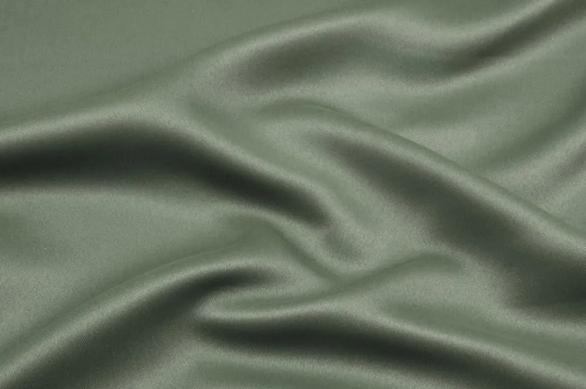 Vorhang Ösenvorhang blickdicht einfarbig khaki grün 135x250cm