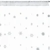 Vorhang SNOWFALL weiß 90x250cm