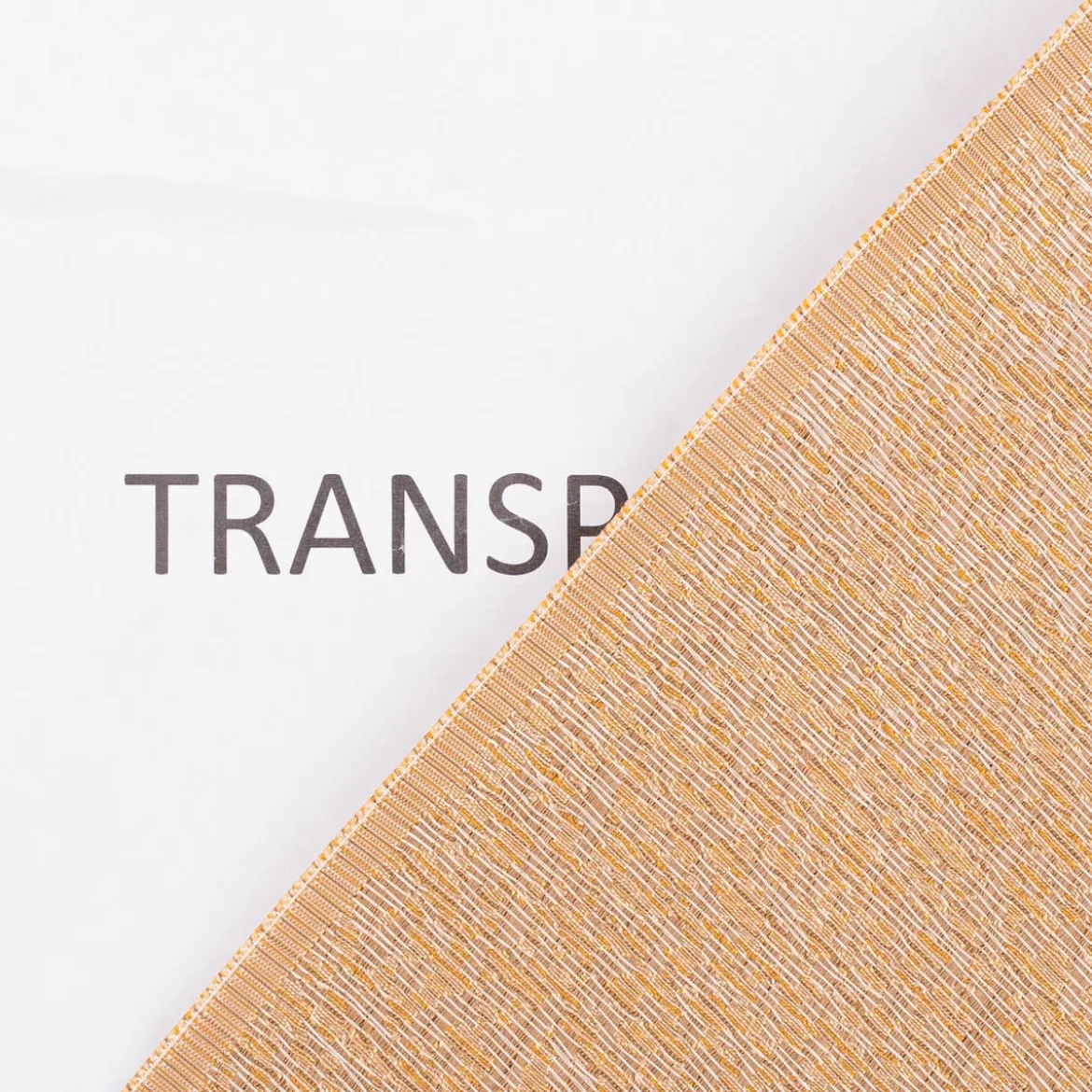 Vorhangstoff Dekostoff Jacquard Credo Noppen ocker goldfarbig 140cm Breite