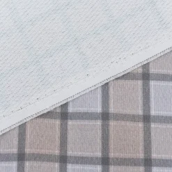 Vorhangstoff Dekostoff Lochner Landhaus Karo beige grau 1,60m Breite