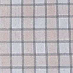 Vorhangstoff Dekostoff Lochner Landhaus Karo beige grau 1,60m Breite